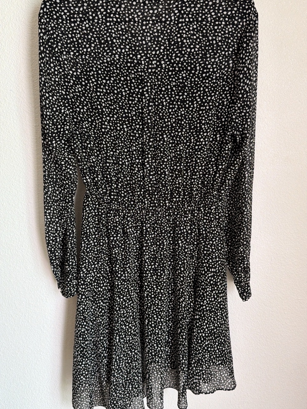 All Saints Martina Splash Dot Print Dress Size M - Picture 4 of 5